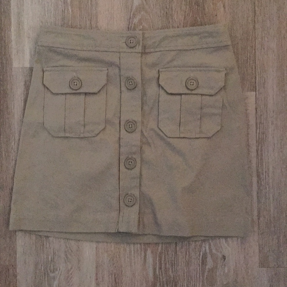 Khaki skirt